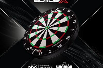 Het nieuwste dartbord; Blade X, ruim op voorraad